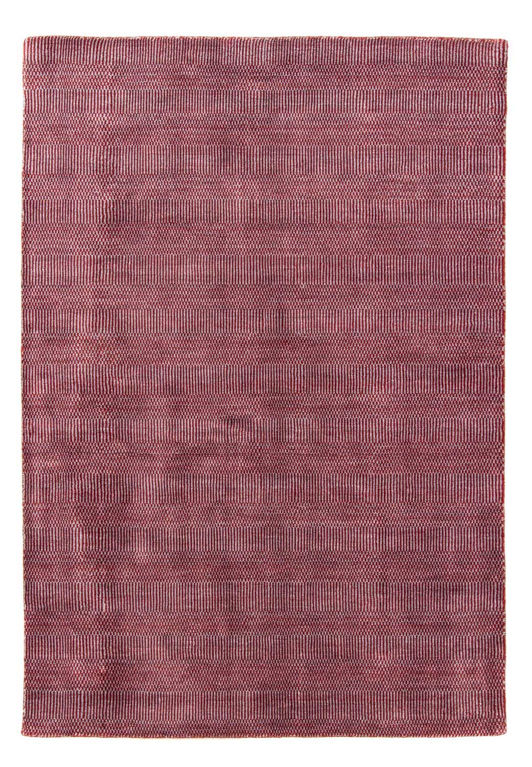 Tapis design - 201 x 142 cm - rouge
