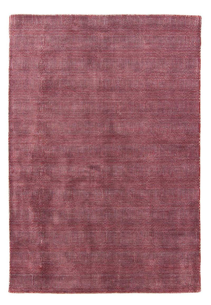 Tapis design - 201 x 142 cm - rouge