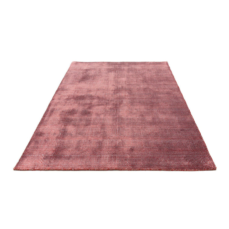 Tapis design - 201 x 142 cm - rouge
