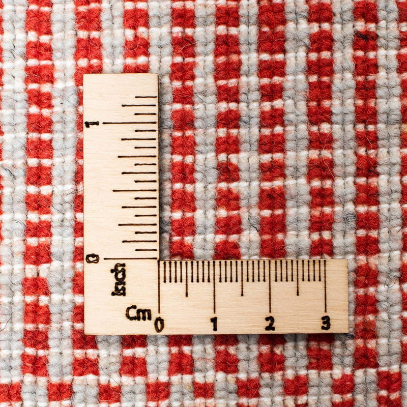 Tapis design - 201 x 142 cm - rouge