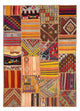 Tapis patchwork 239x169cm - Tapis en laine
