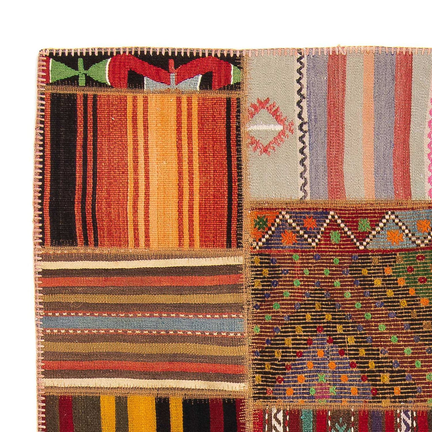 Tapis patchwork 237x170cm - Tapis en laine