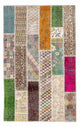 Tapis patchwork 184x120cm - Tapis en laine