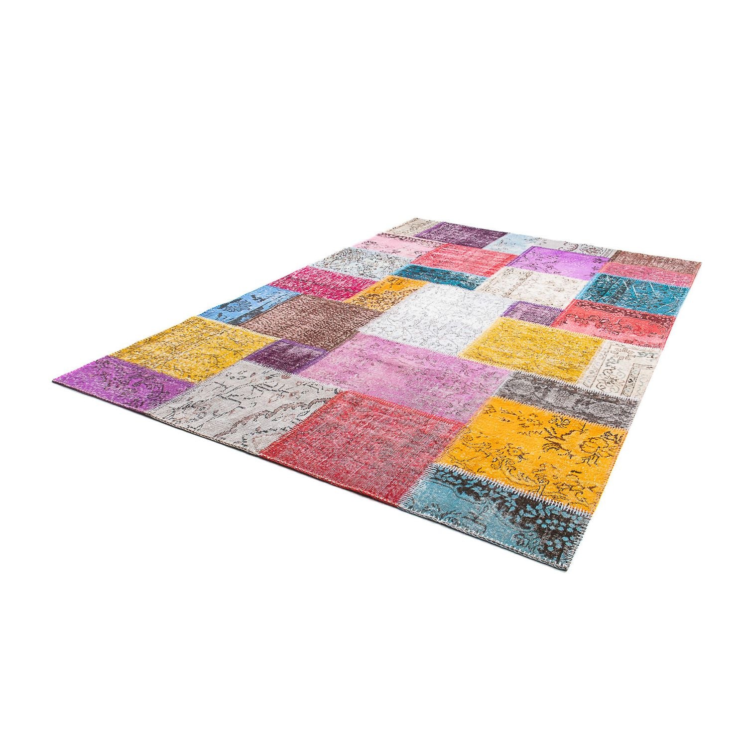 Tapis patchwork - 300 x 200 cm - multicolore