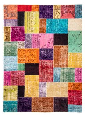 Tapis patchwork - 365 x 275 cm - multicolore
