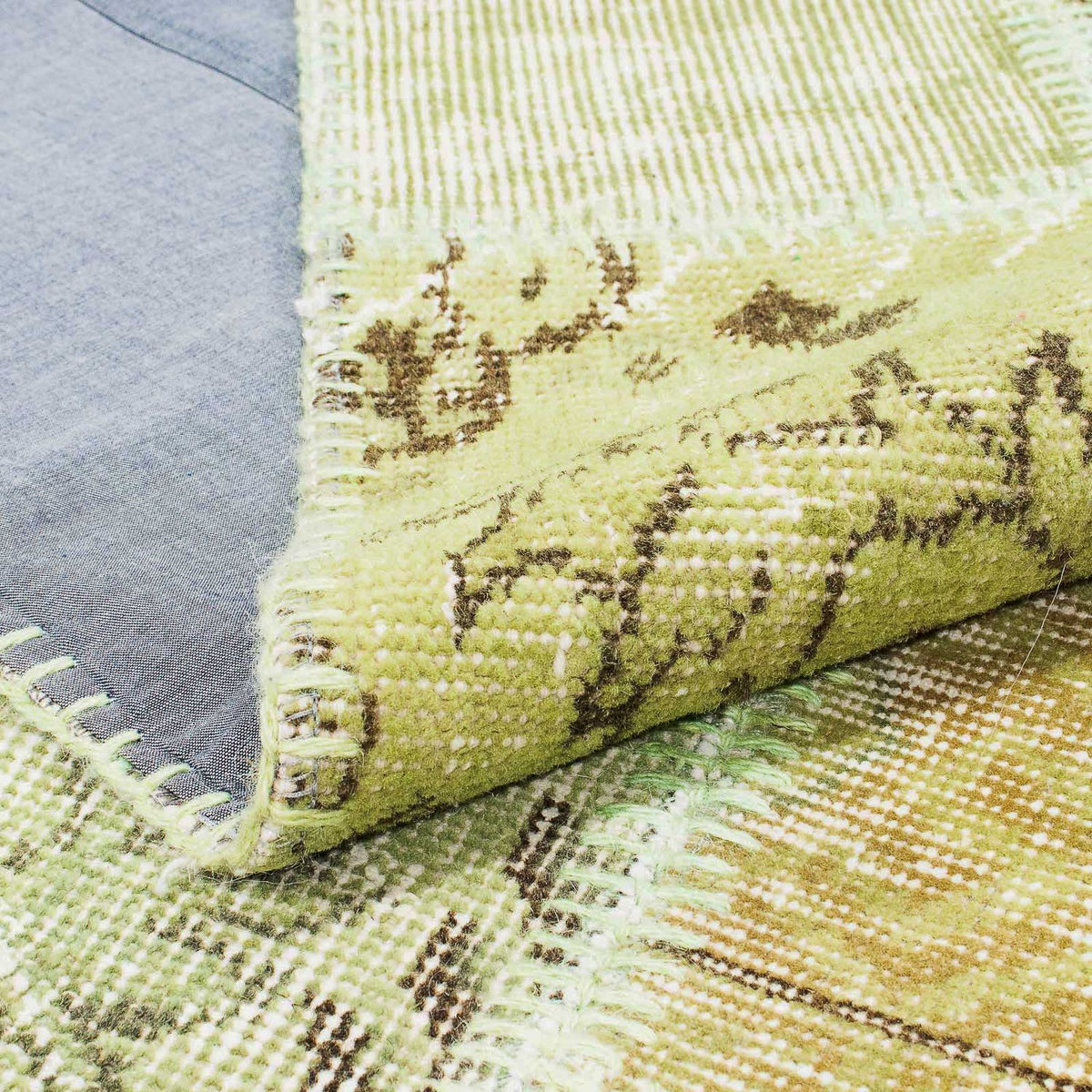 Tapis patchwork - 242 x 172 cm - multicolore