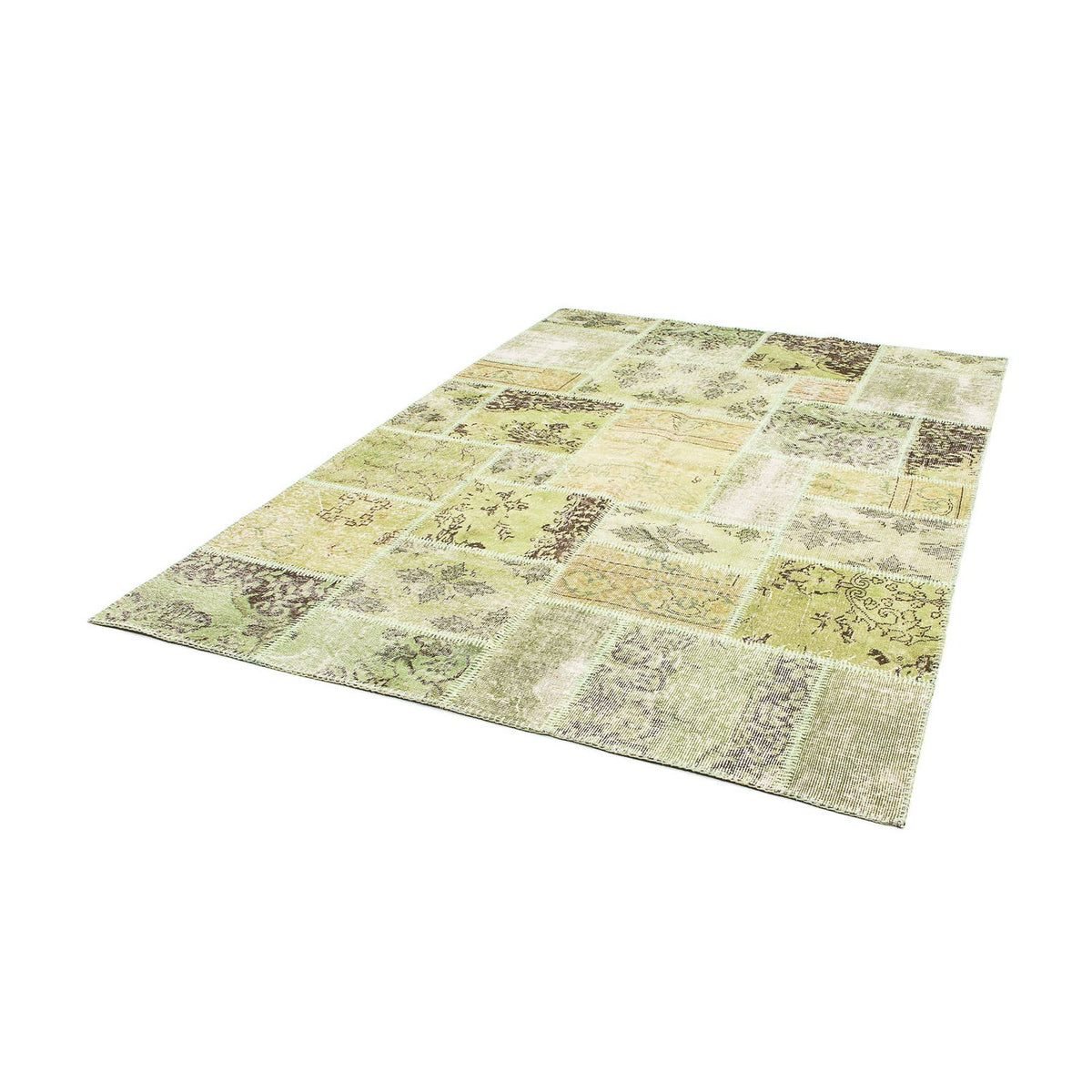 Tapis patchwork - 242 x 172 cm - multicolore