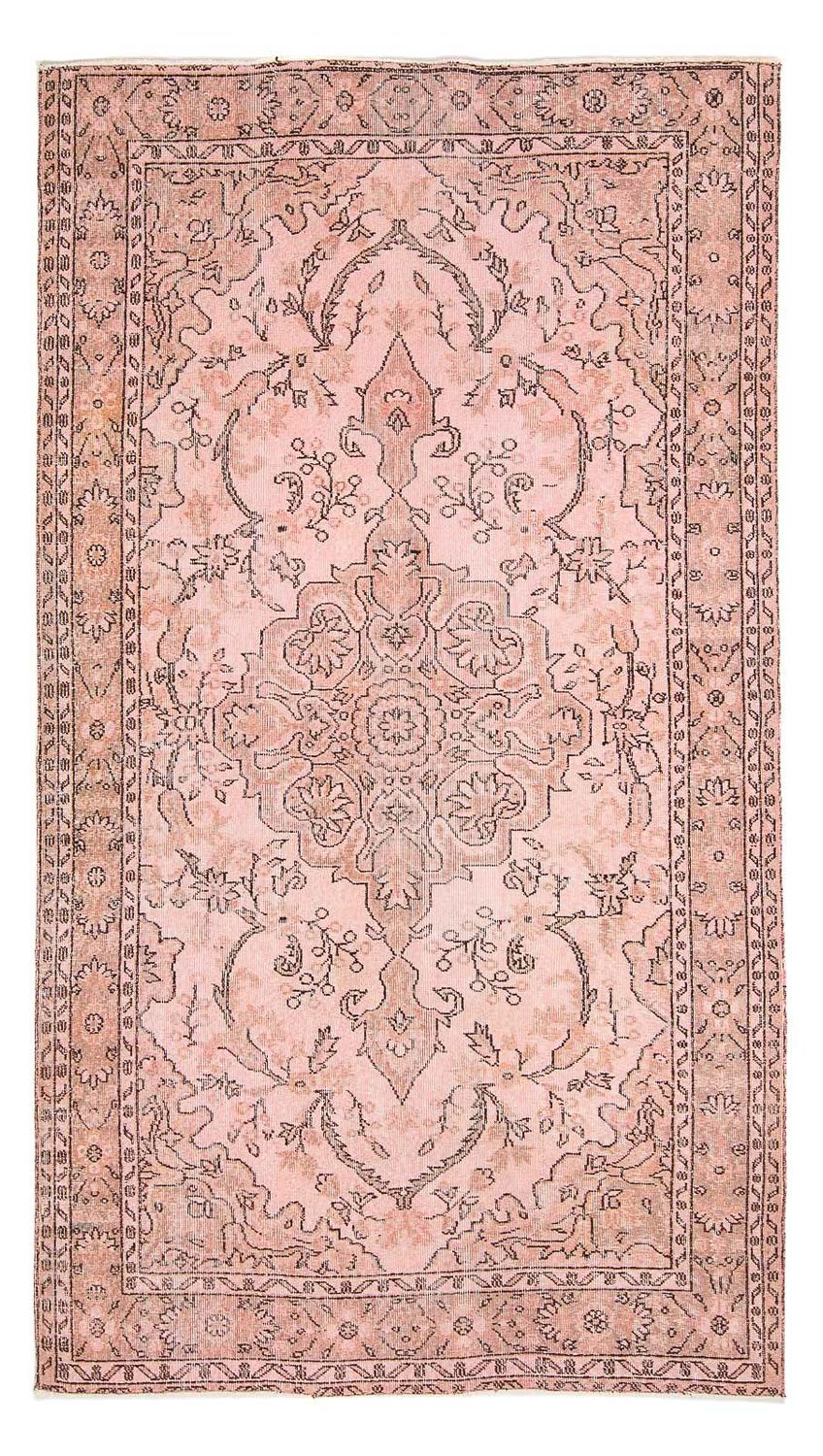 Tapis vintage - 263 x 155 cm - rose