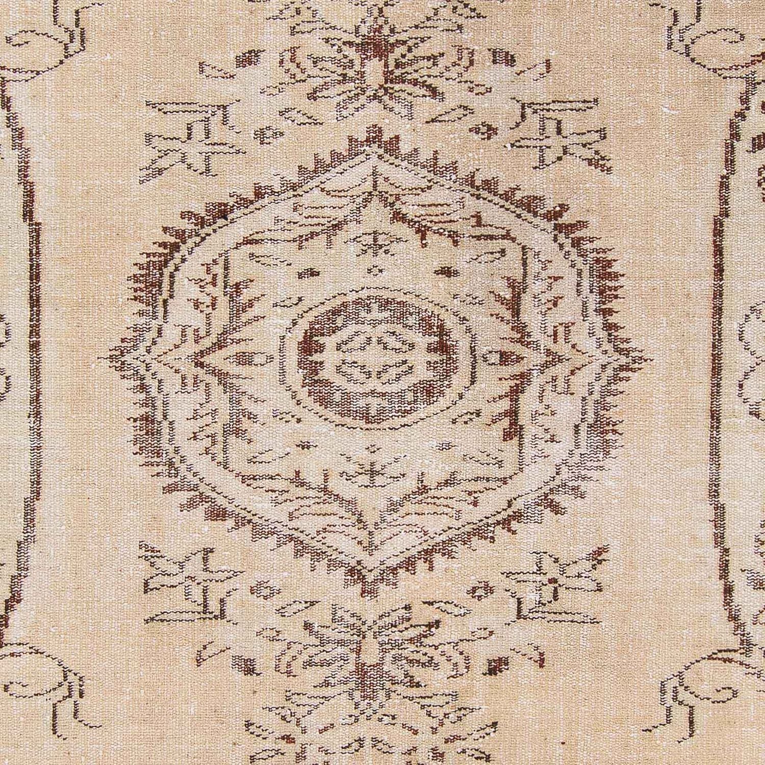 Tapis vintage - 267 x 178 cm - beige clair