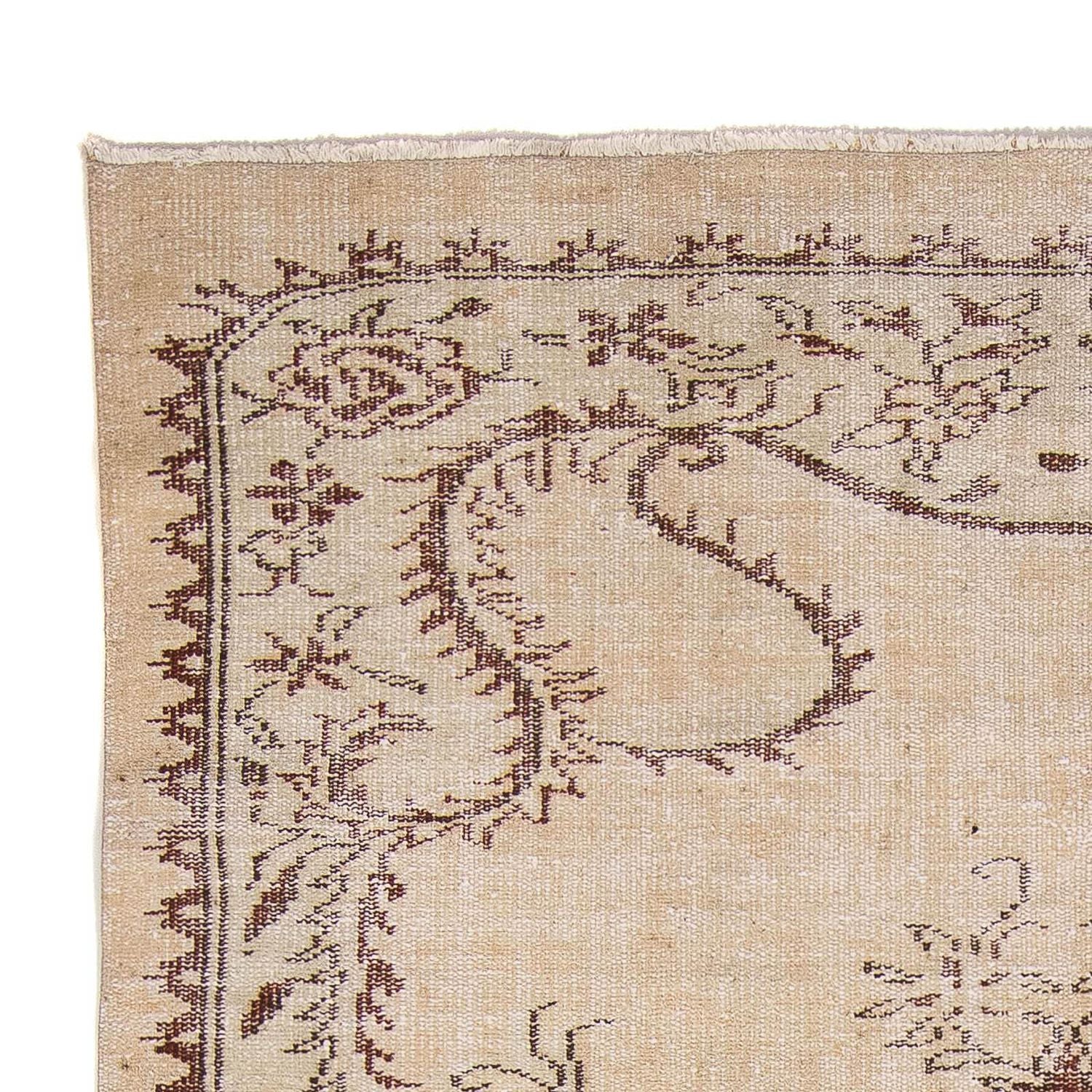 Tapis vintage - 267 x 178 cm - beige clair