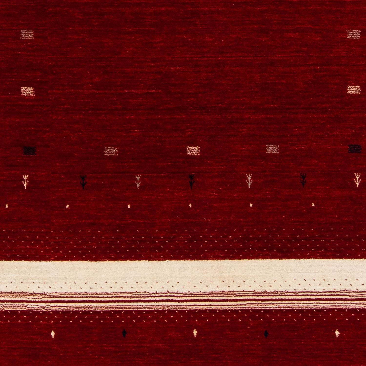 Tapis Gabbeh - Loribaft Persan - 240 x 172 cm - rouge