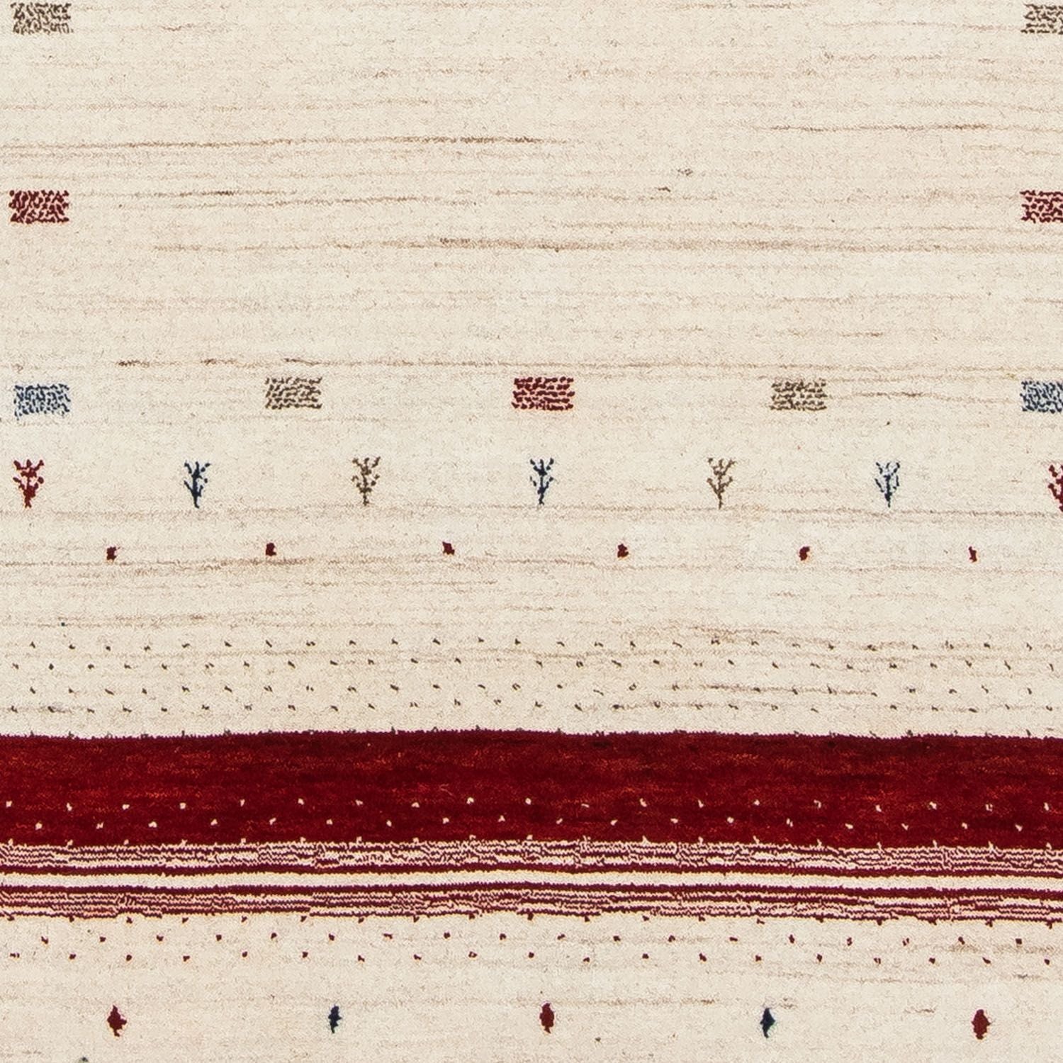 Tapis Gabbeh - Loribaft Persan - 198 x 140 cm - beige