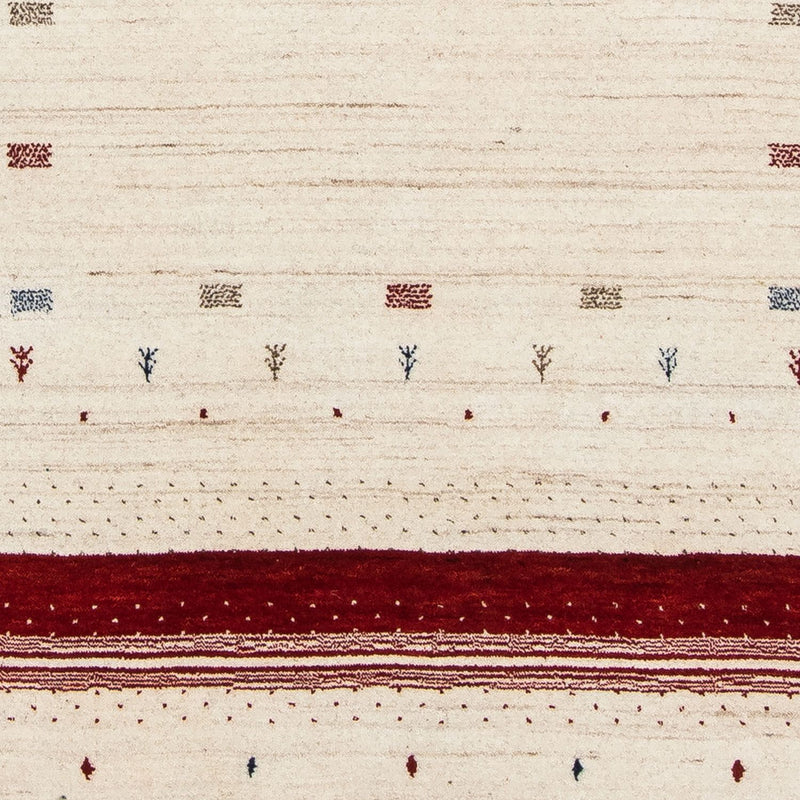 Tapis Gabbeh - Loribaft Persan - 198 x 140 cm - beige