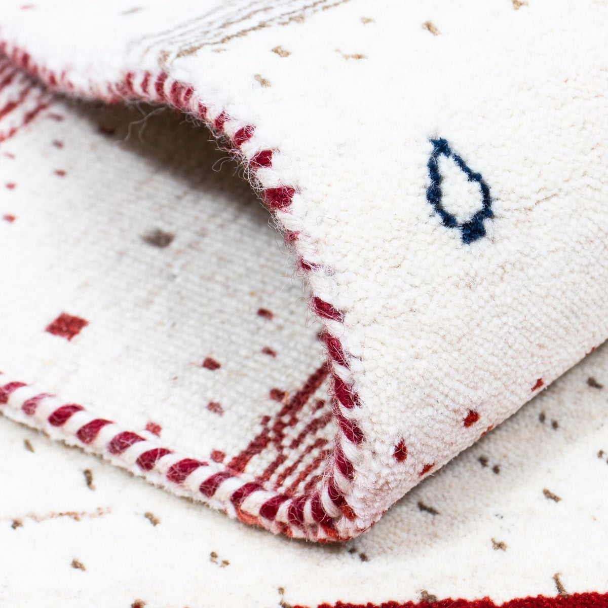 Tapis Gabbeh - Loribaft Persan - 198 x 140 cm - beige