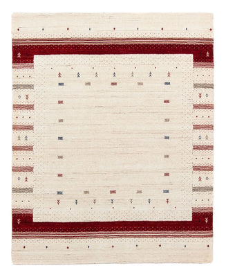 Tapis Gabbeh - Loribaft Persan - 198 x 145 cm - beige