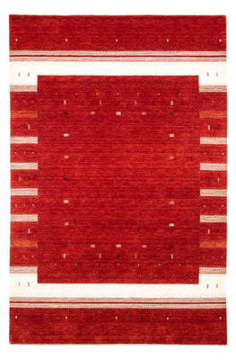 Tapis Gabbeh - Loribaft Persan - 303 x 203 cm - rouge