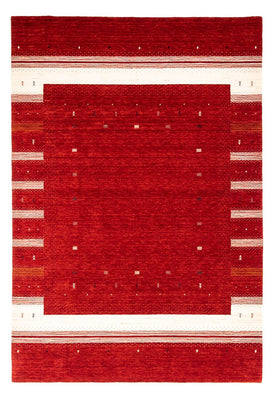 Tapis Gabbeh - Loribaft Persan - 303 x 207 cm - rouge