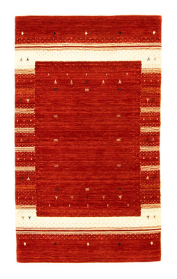 Tapis Gabbeh - Loribaft Persan - 162 x 94 cm - rouge