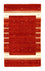 Tapis Gabbeh - Loribaft Persan - 162 x 94 cm - rouge