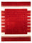 Tapis Gabbeh - Loribaft Persan - 346 x 255 cm - rouge