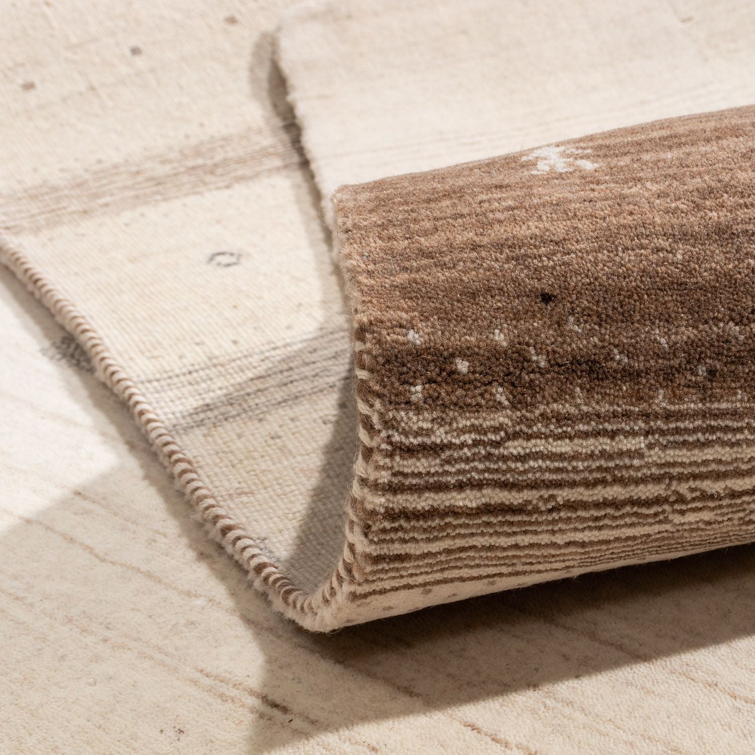 Tapis Gabbeh - Loribaft Persan - 350 x 251 cm - beige
