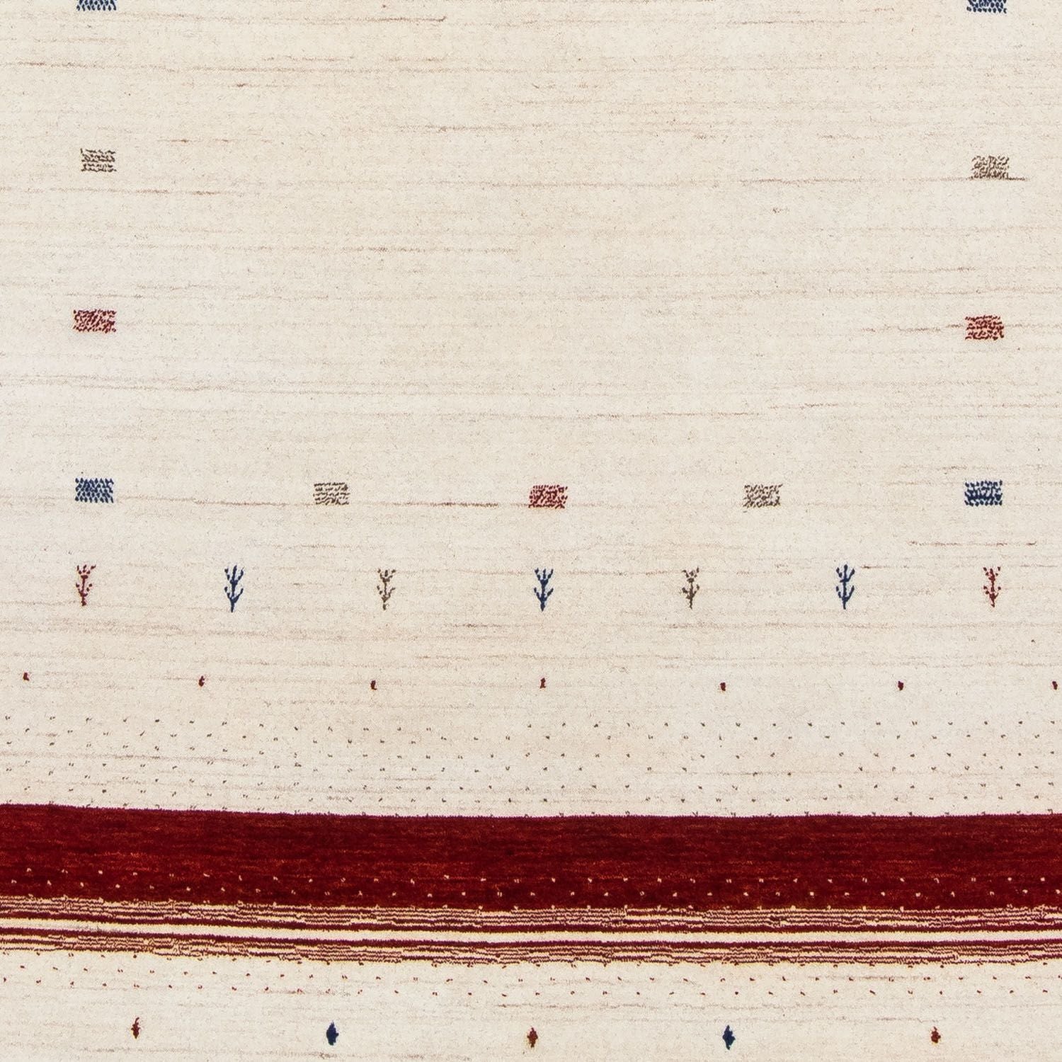 Tapis Gabbeh - Loribaft Persan - 245 x 170 cm - beige