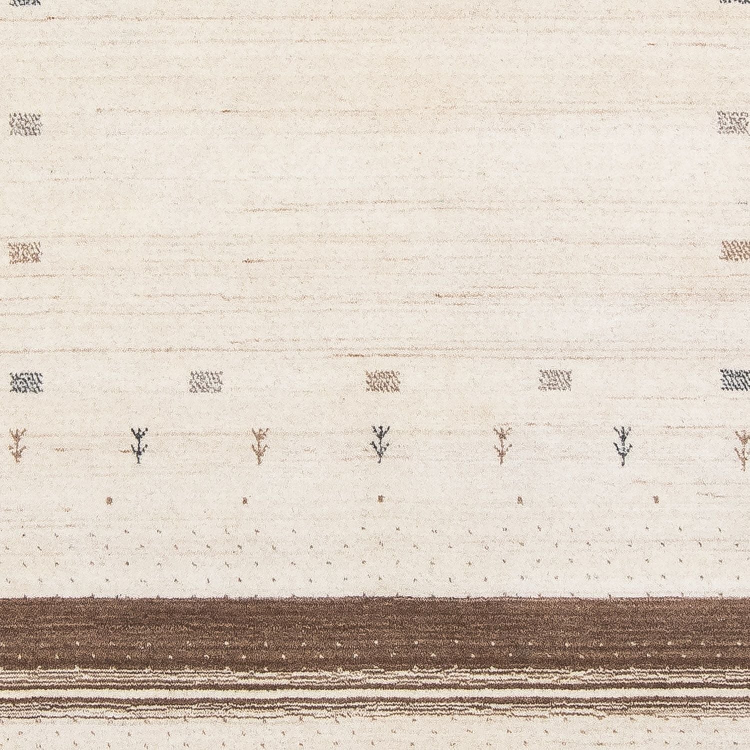 Tapis Gabbeh - Loribaft Persan - 200 x 145 cm - beige