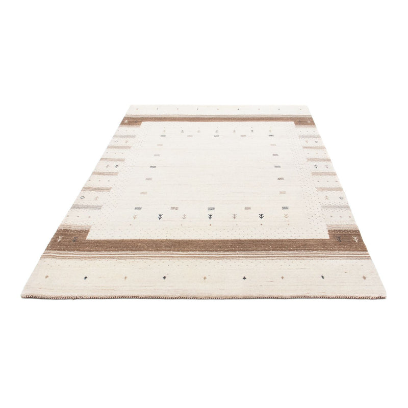 Tapis Gabbeh - Loribaft Persan - 201 x 144 cm - beige