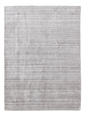 Tapis design - 202 x 143 cm - argent