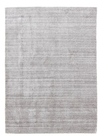 Tapis design - 202 x 143 cm - argent