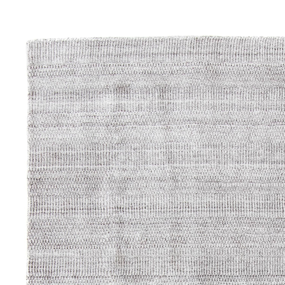 Tapis design - 202 x 143 cm - argent