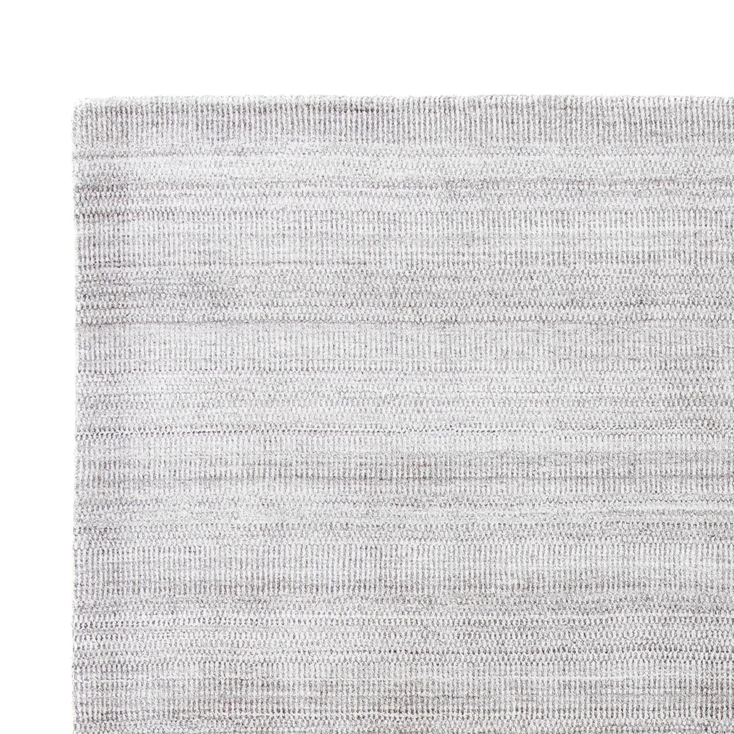 Tapis design - 243 x 177 cm - argent