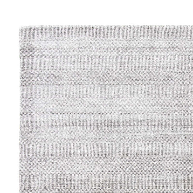 Tapis design - 243 x 177 cm - argent
