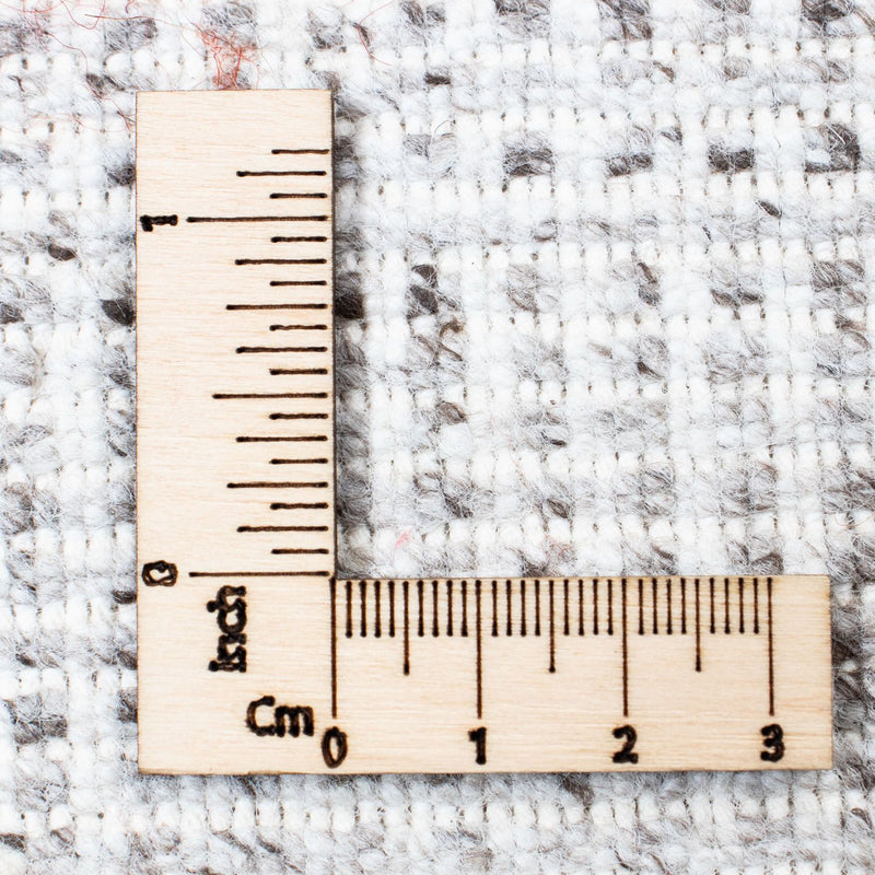 Tapis design - 243 x 177 cm - argent