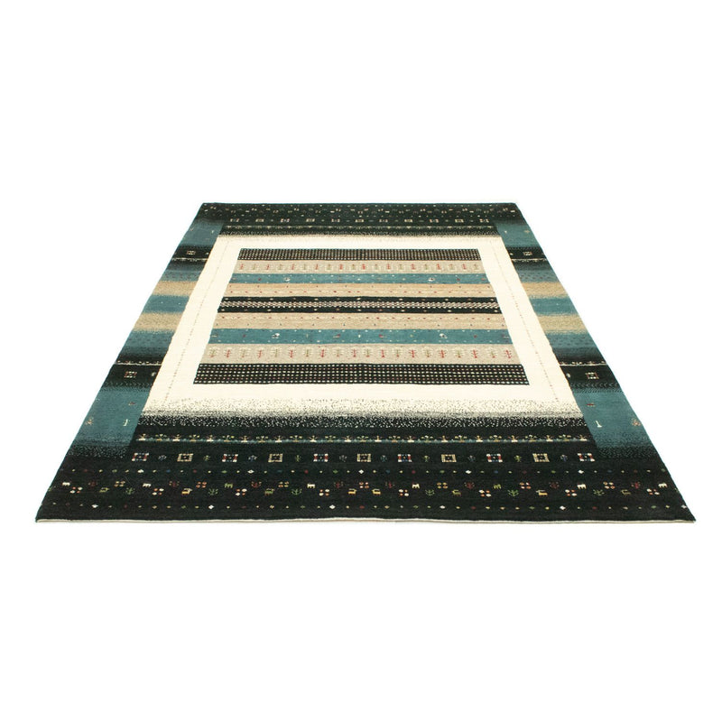 Tapis Gabbeh - Loribaft Persan - 241 x 170 cm - multicolore