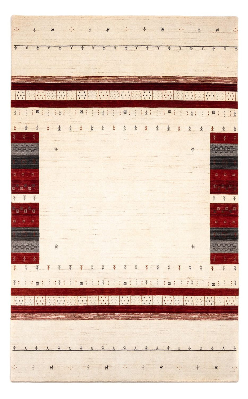Tapis Gabbeh - Loribaft Persan - 298 x 200 cm - beige
