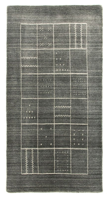 Tapis vintage - 144 x 74 cm - gris