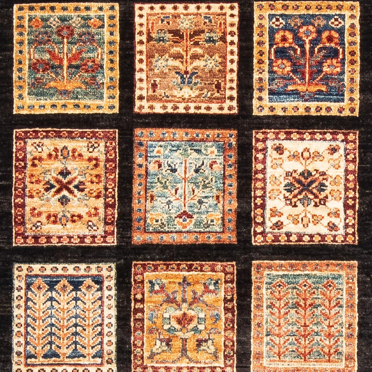 Tapis de couloir Tapis Ziegler - 248 x 76 cm - bleu foncé