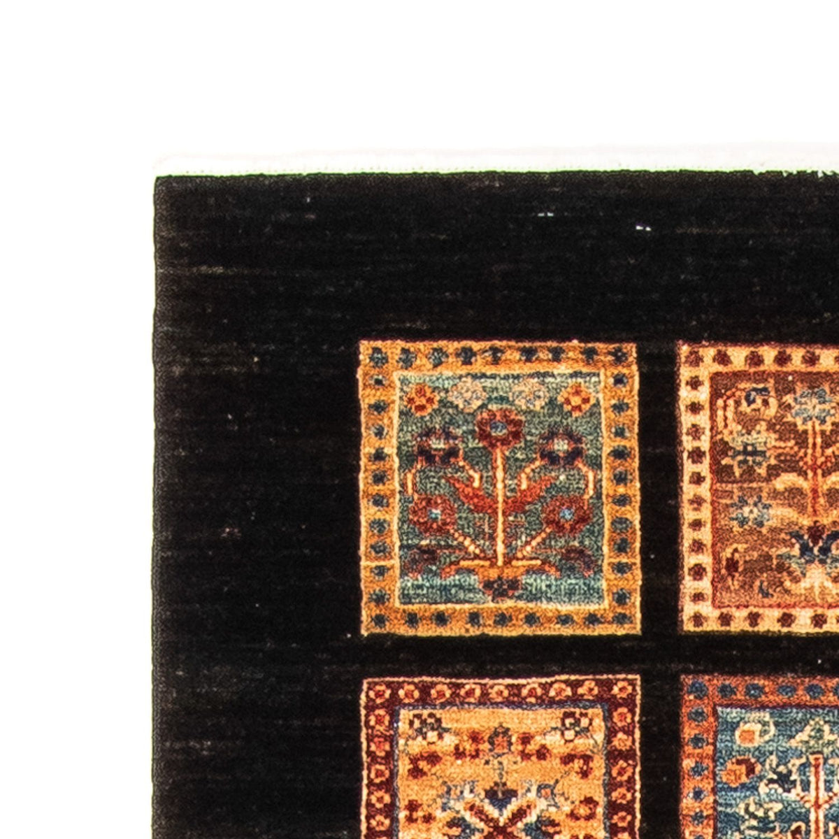 Tapis de couloir Tapis Ziegler - 248 x 76 cm - bleu foncé