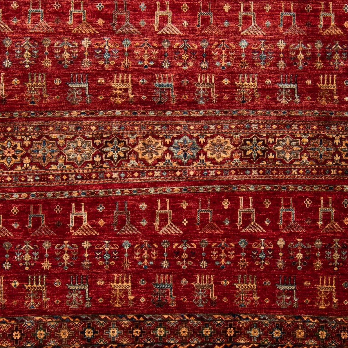 Tapis Ziegler - 303 x 245 cm - rouge foncé