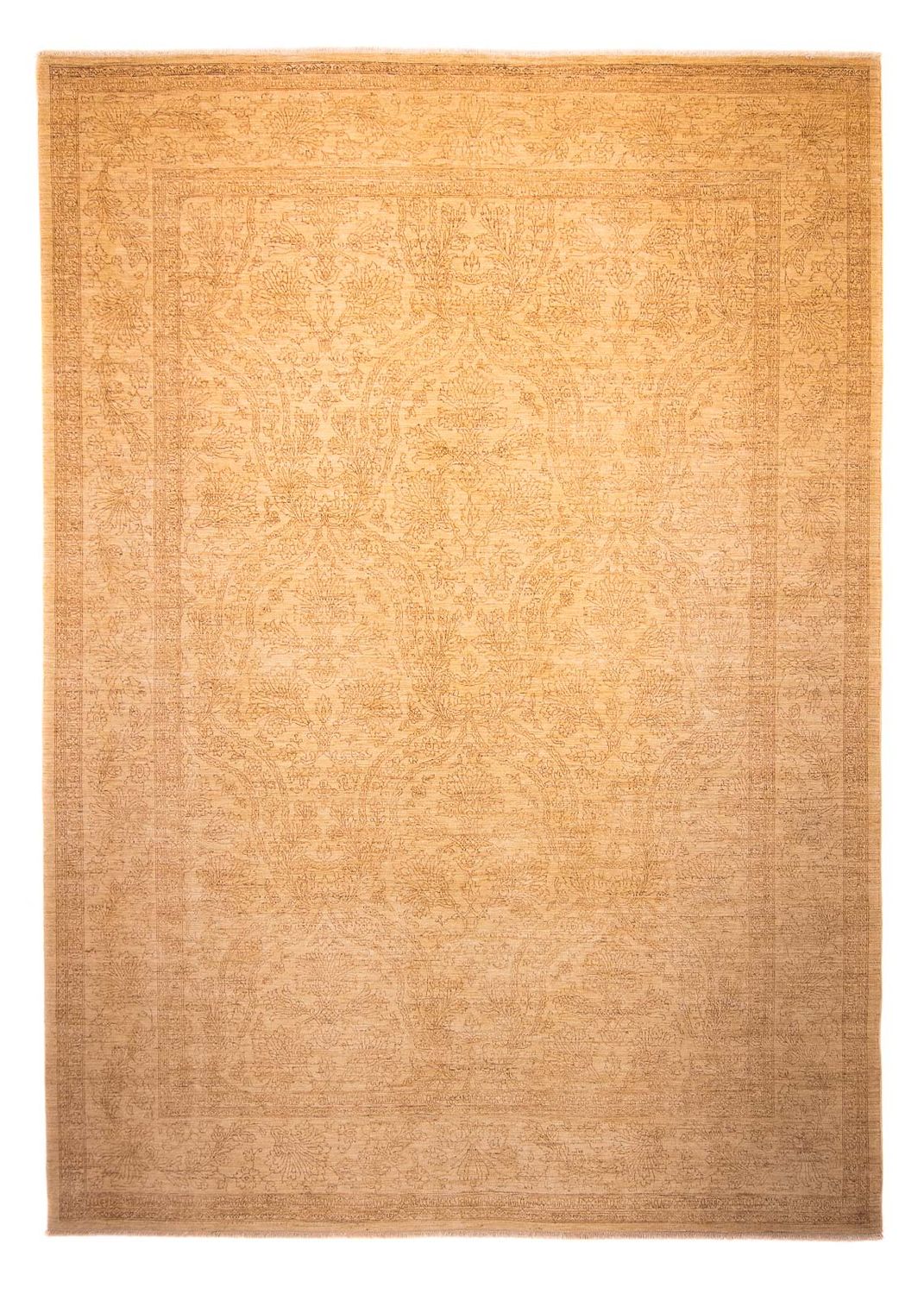 Tapis Ziegler - 155 x 122 cm - marron clair