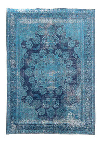 Tapis vintage - 333 x 258 cm - bleu