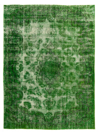 Tapis vintage - 392 x 294 cm - vert
