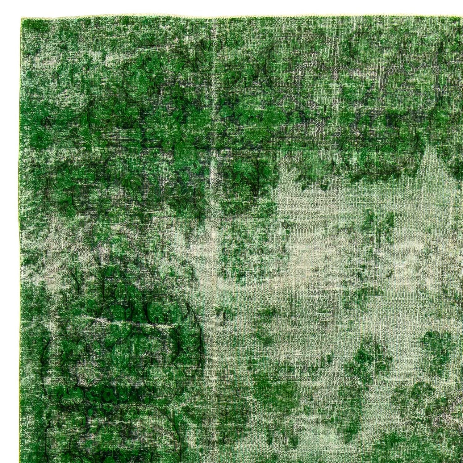 Tapis vintage - 392 x 294 cm - vert