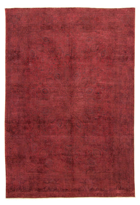 Tapis vintage - 393 x 285 cm - rouge foncé