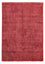 Tapis design - 210 x 156 cm - rouge foncé