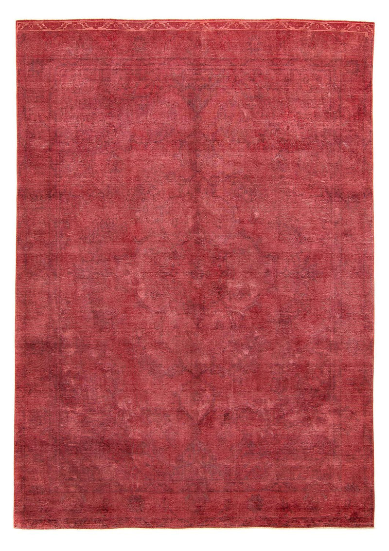 Tapis design - 210 x 156 cm - rouge foncé