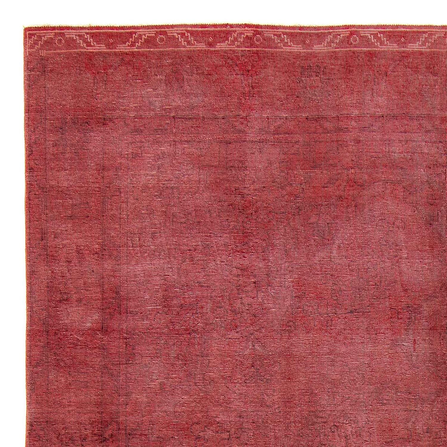 Tapis design - 210 x 156 cm - rouge foncé