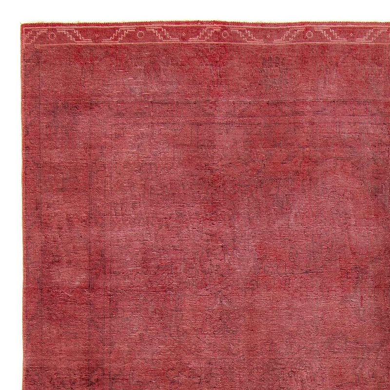 Tapis design - 210 x 156 cm - rouge foncé