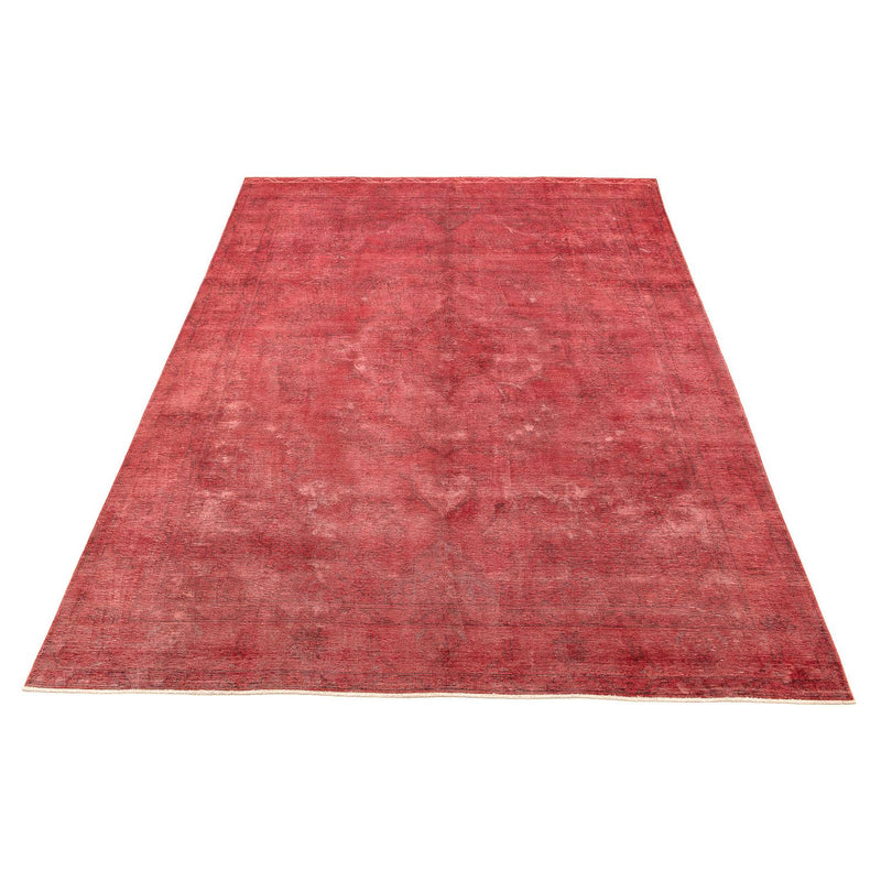 Tapis design - 210 x 156 cm - rouge foncé